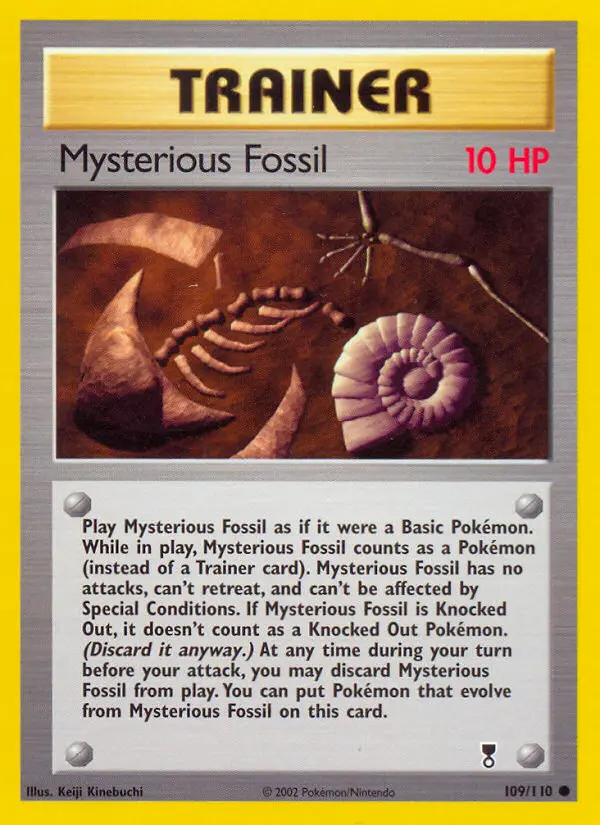 Carte Mysterious Fossil