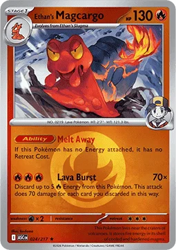 Carte Pokémon Volcaropod de Luth — Héros Transcendants