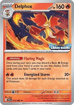 Carte Pokémon Goupelin — Chaos Ascendant