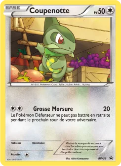 Carte Coupenotte