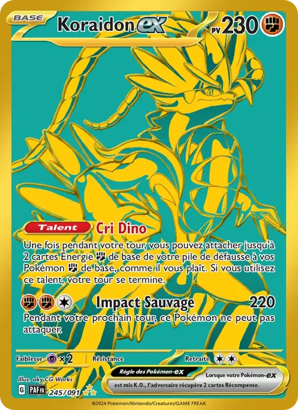 Carte Koraidon-ex