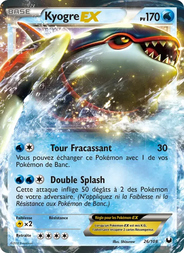 Carte Kyogre-EX