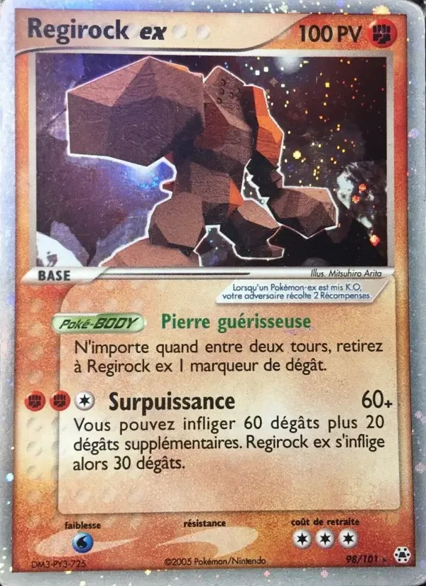 Carte Regirock ex
