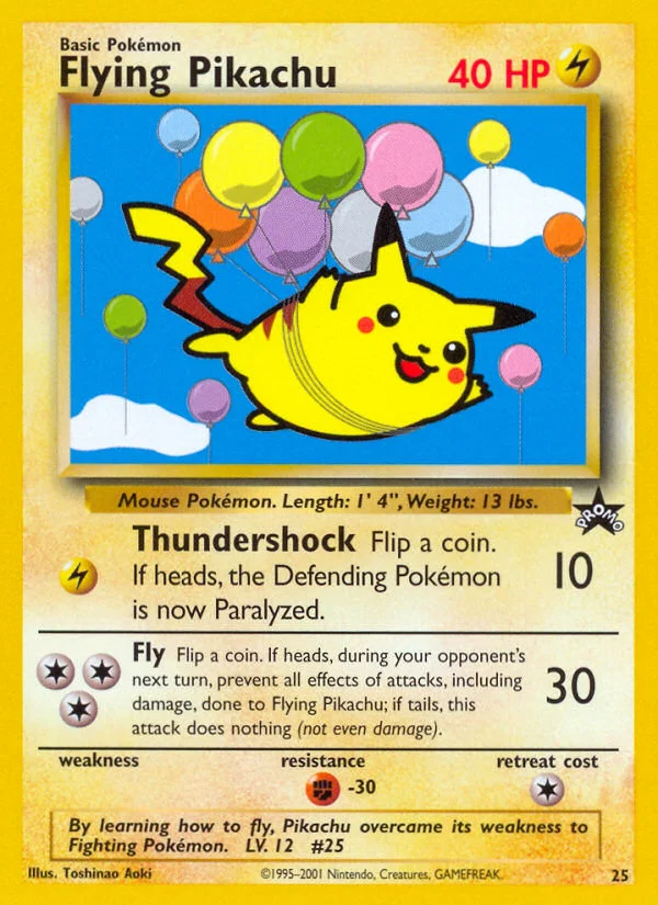Carte Flying Pikachu