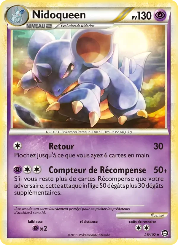 Carte Nidoqueen