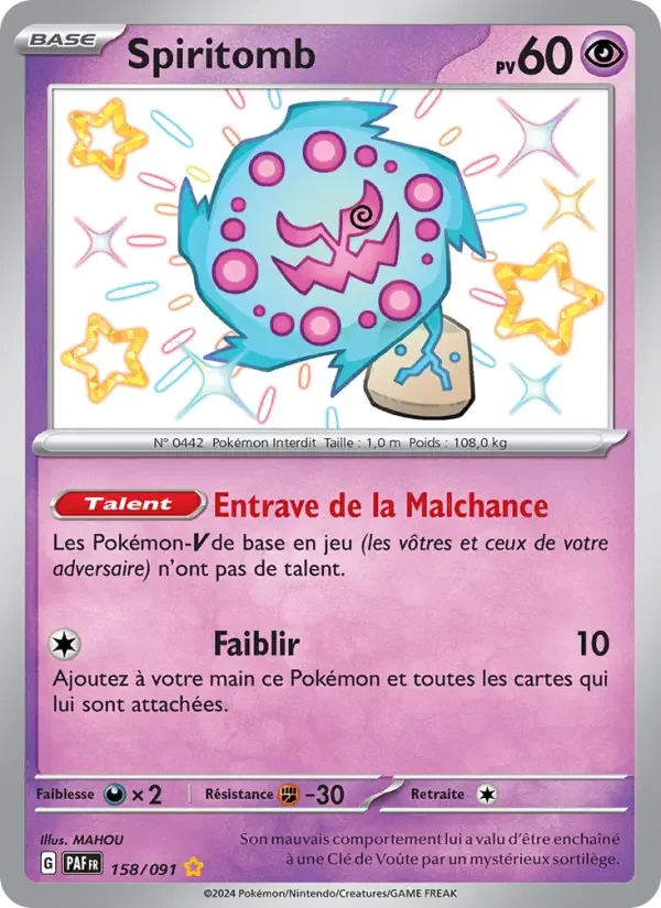 Carte Spiritomb