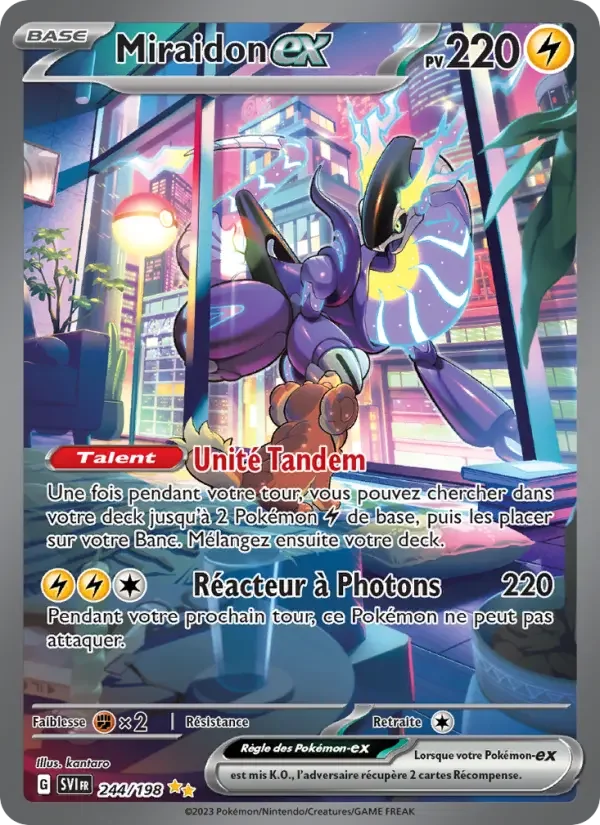 Carte Miraidon-ex