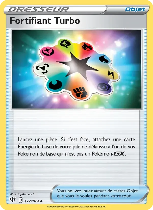 Carte Fortifiant Turbo