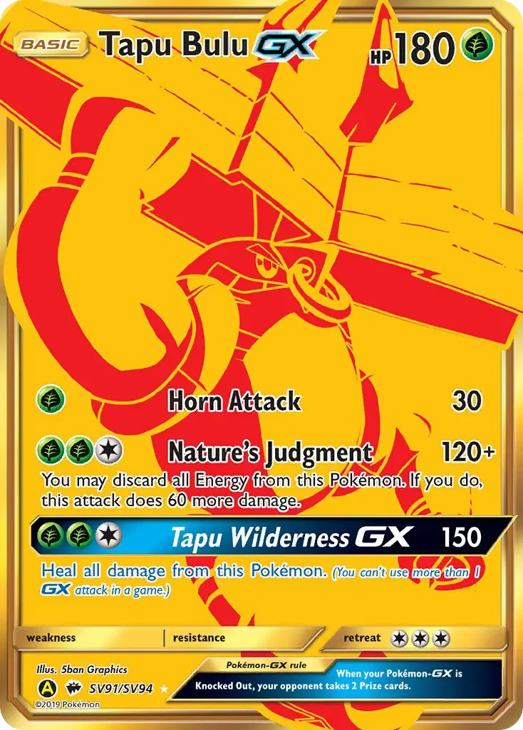 Carte Pokémon Tokotoro-GX — Destinées Occultes