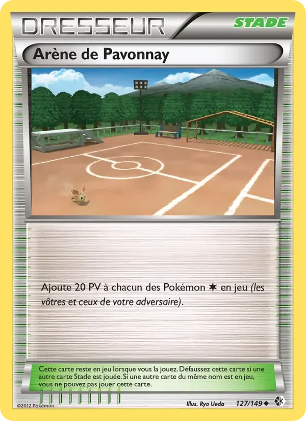 Carte Arène de Pavonnay