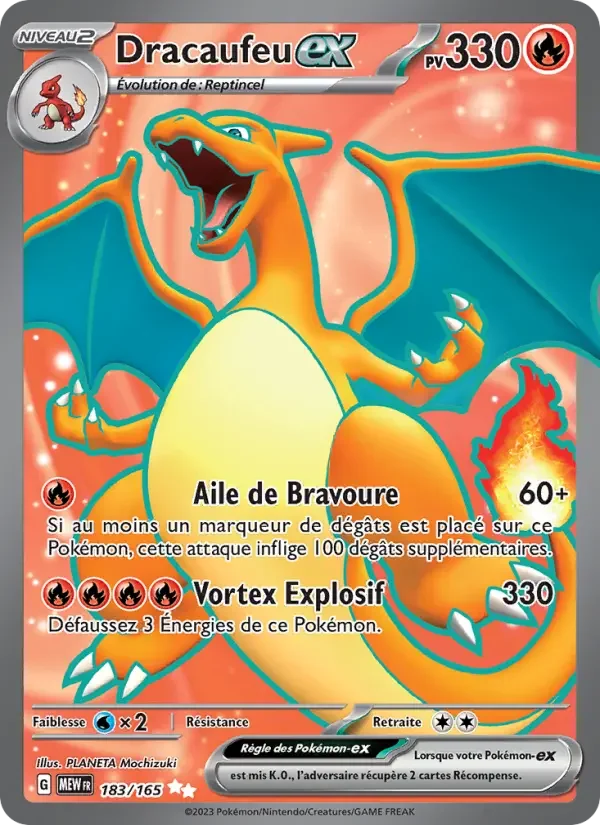 Carte Dracaufeu-ex