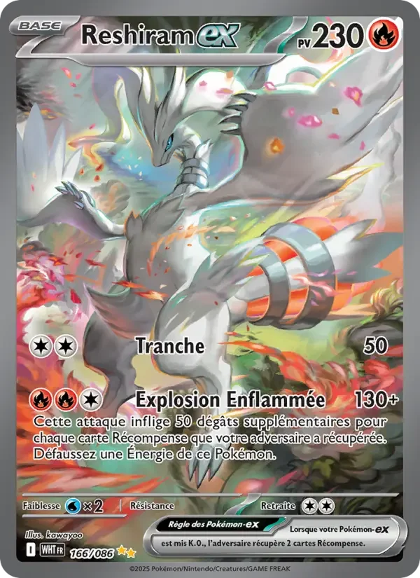 Carte Reshiram-ex
