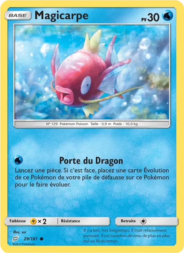Carte Magicarpe