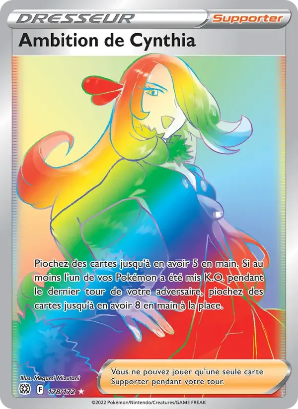Carte Ambition de Cynthia