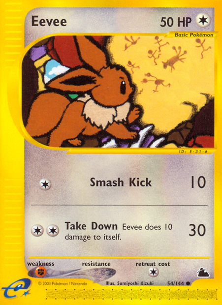 Carte Eevee