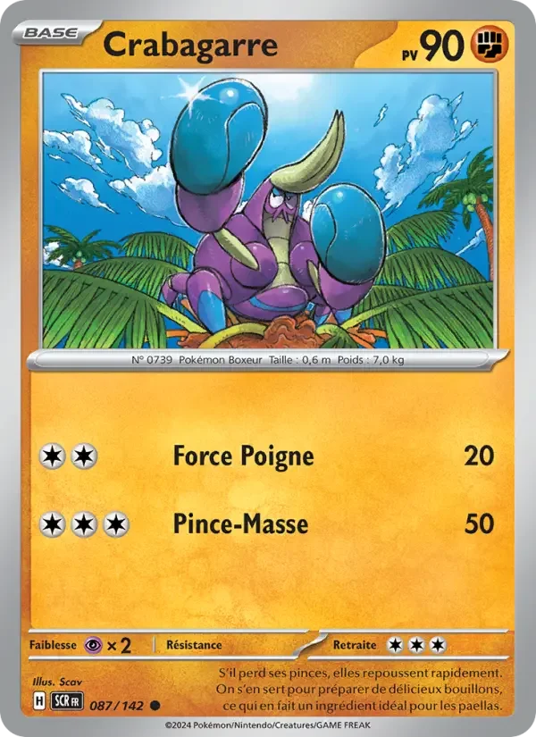 Carte Crabagarre
