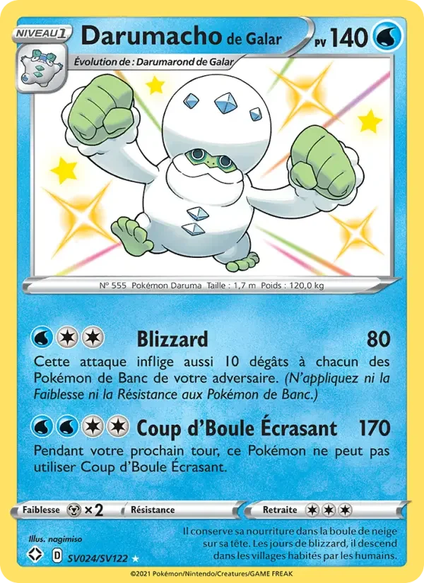Carte Darumacho de Galar