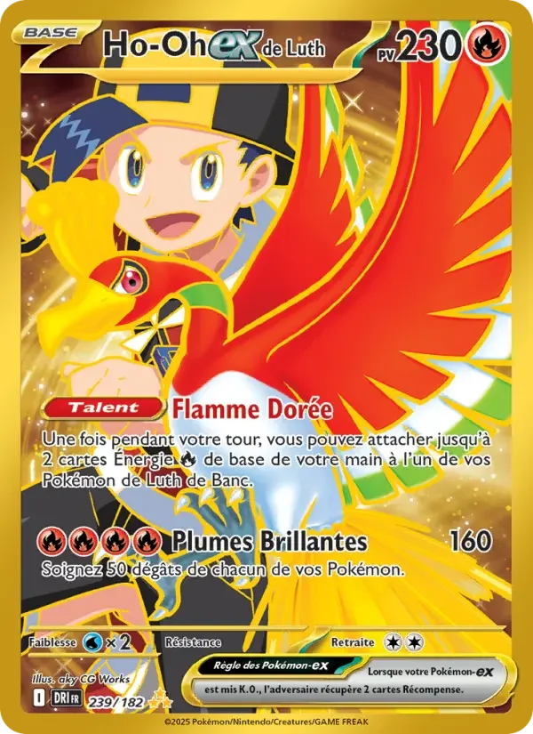 Carte Ho-Oh-ex de Luth