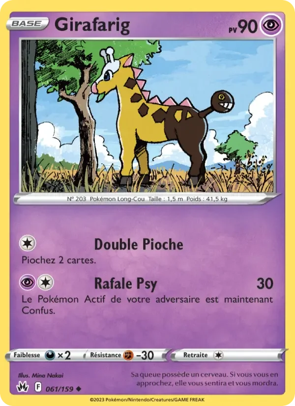 Carte Girafarig