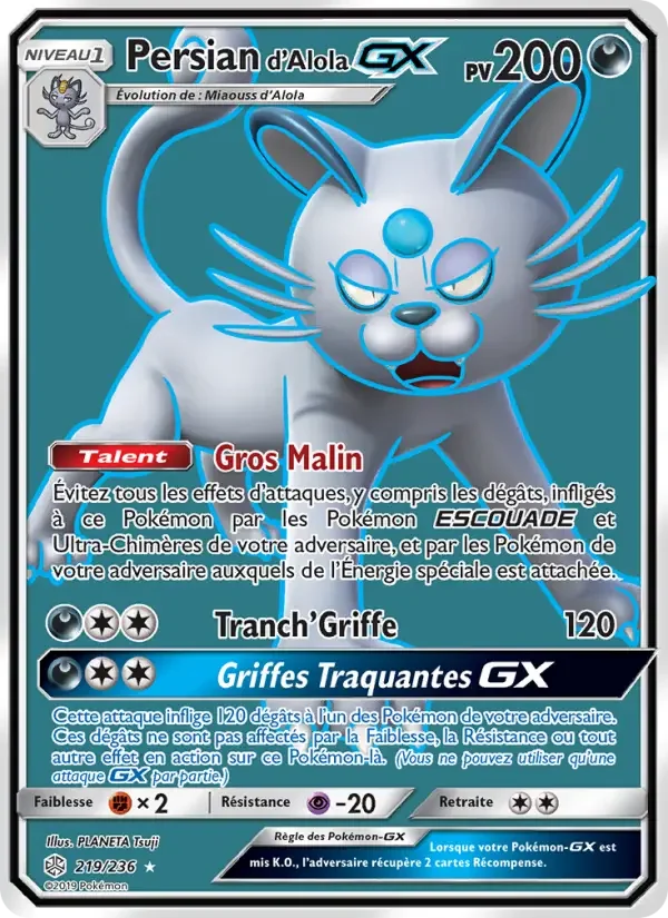 Carte Persian d’Alola GX