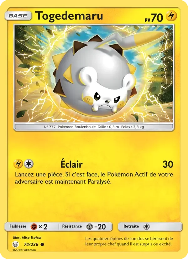 Carte Togedemaru