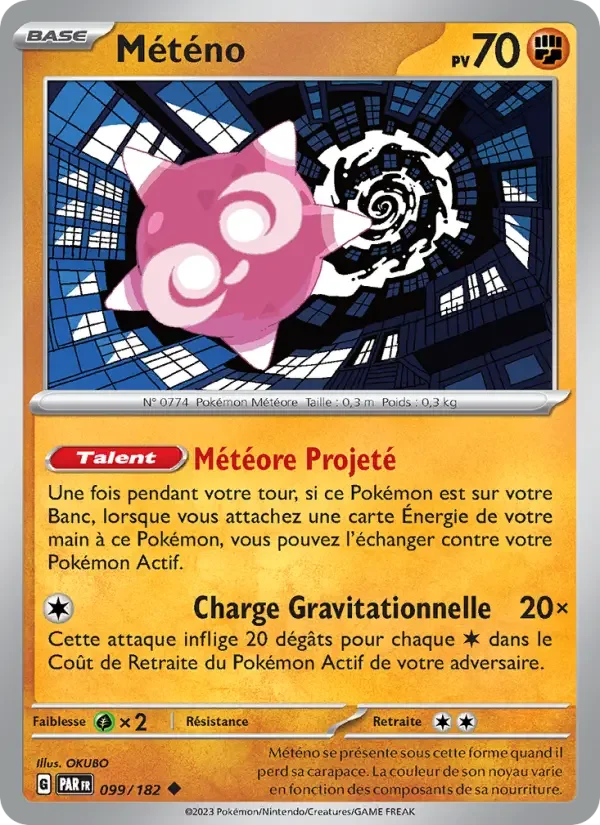 Carte Météno