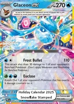 Carte Pokémon Givrali-ex — Évolutions Prismatiques