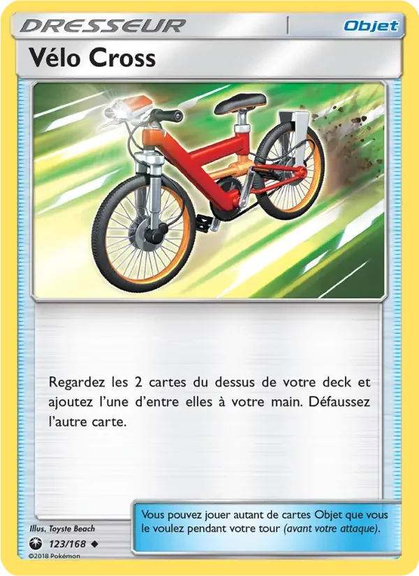 Carte Vélo Cross