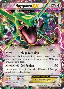 Carte Rayquaza EX