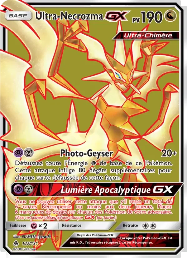 Carte Ultra-Necrozma GX