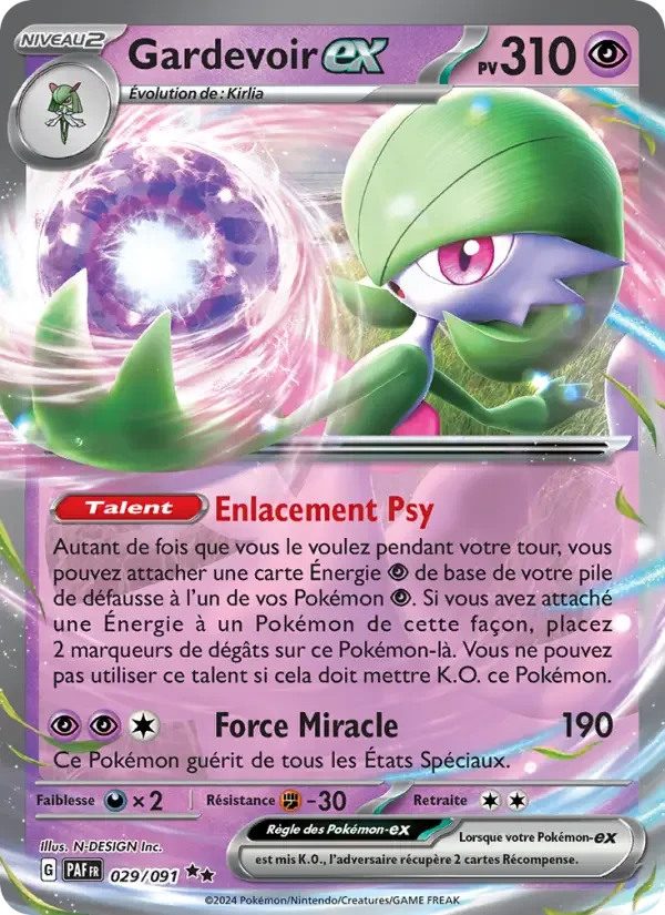 Carte Gardevoir-ex