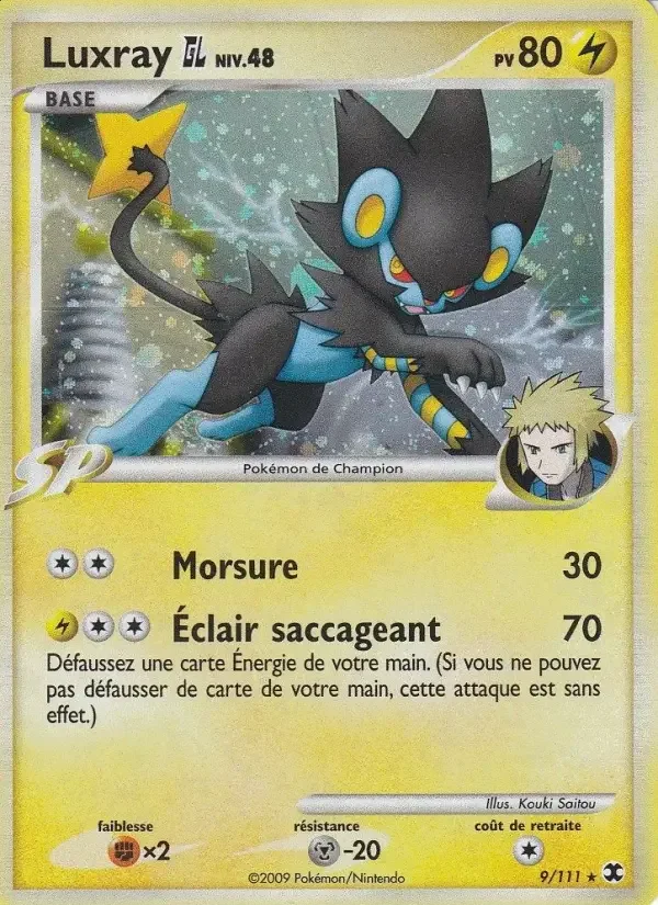 Carte Luxray  Niv. 48