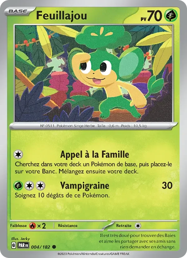 Carte Feuillajou