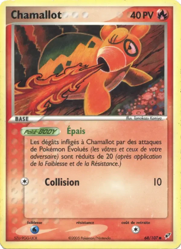 Carte Chamallot