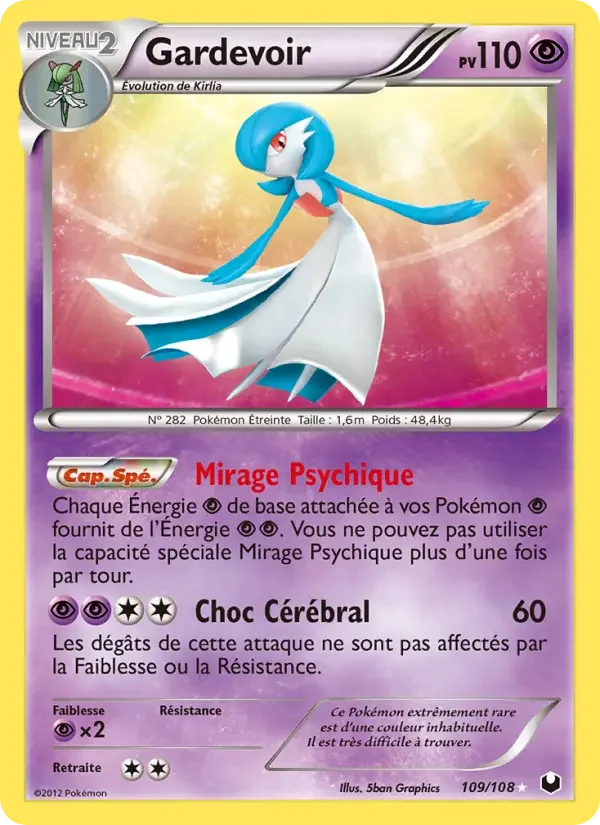 Carte Gardevoir