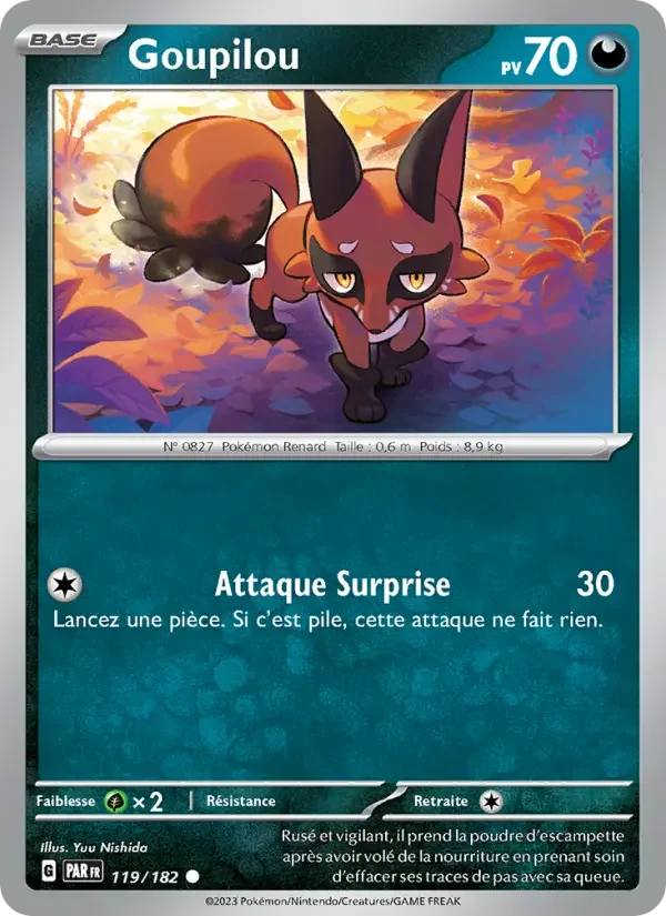 Carte Goupilou