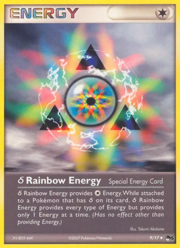Carte δ Rainbow Energy