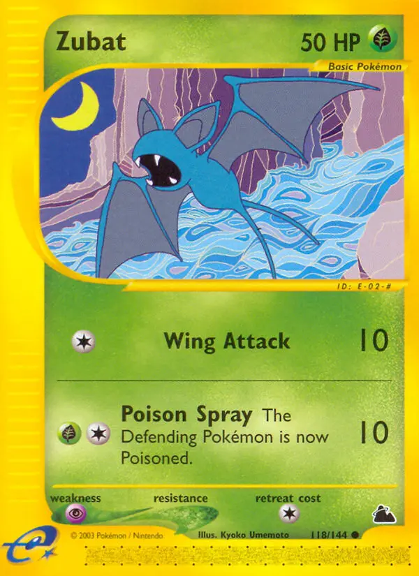 Carte Zubat