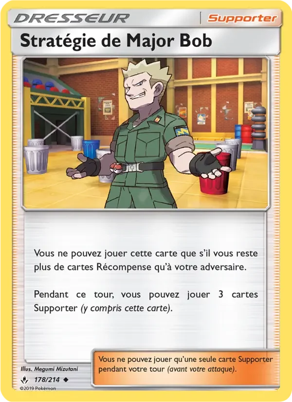 Carte Stratégie de Major Bob