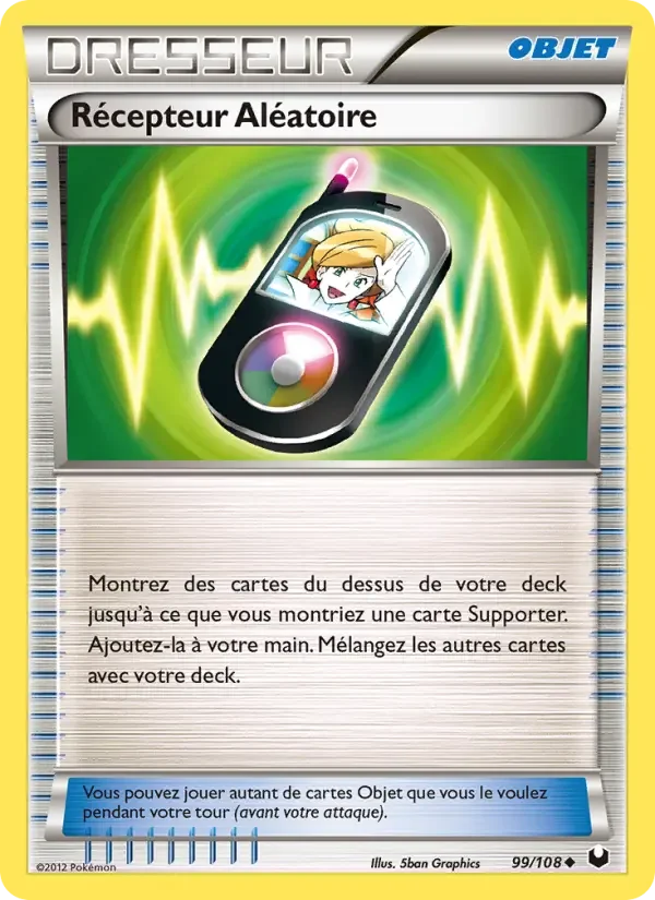 Carte Récepteur Aléatoire