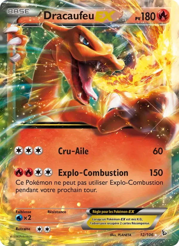 Carte Dracaufeu EX