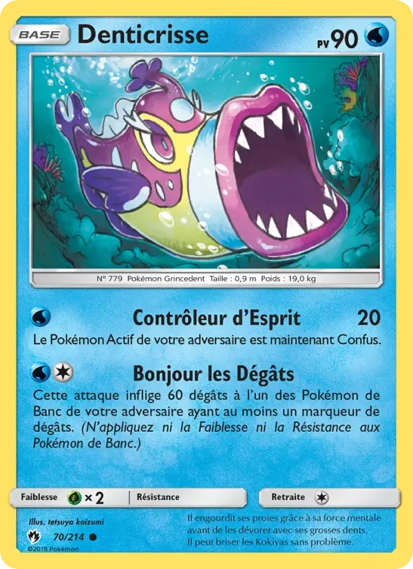 Carte Denticrisse