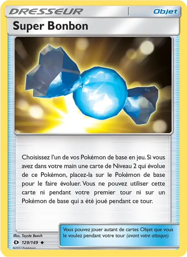 Carte Super Bonbon
