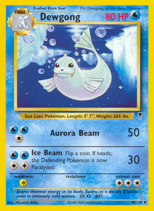 Carte Dewgong