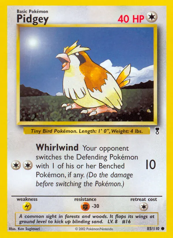 Carte Pidgey