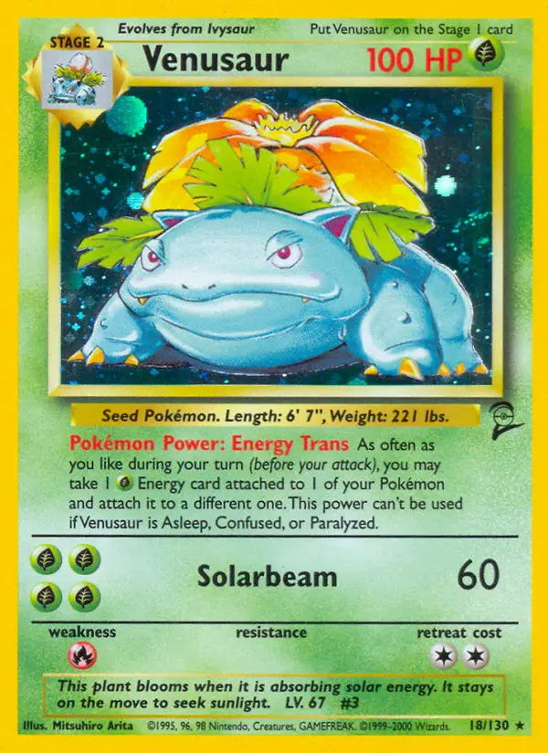 Carte Venusaur