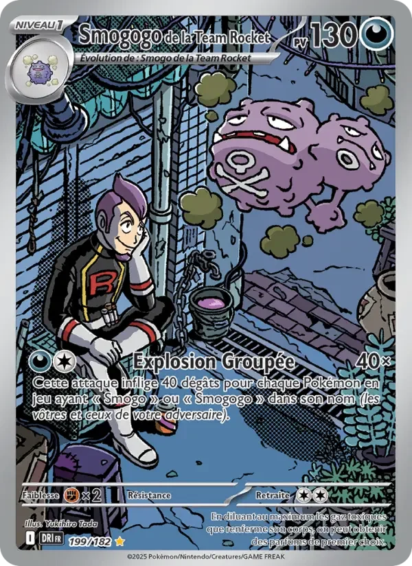 Carte Smogogo de la Team Rocket