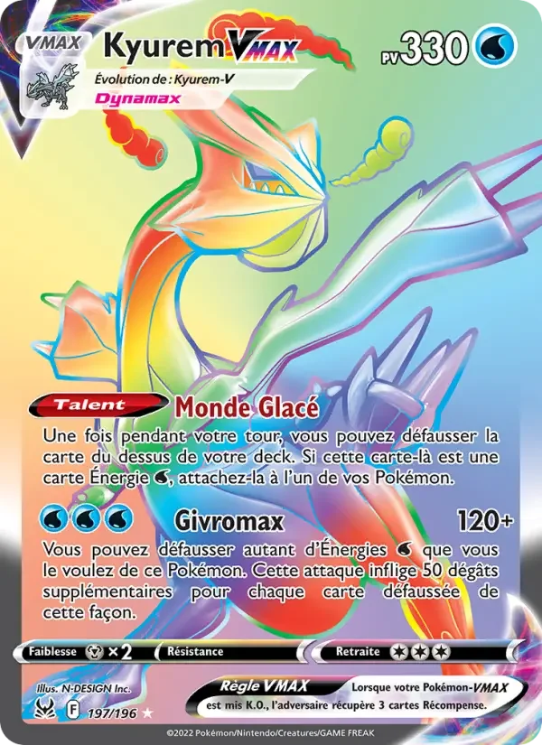 Carte Kyurem VMAX