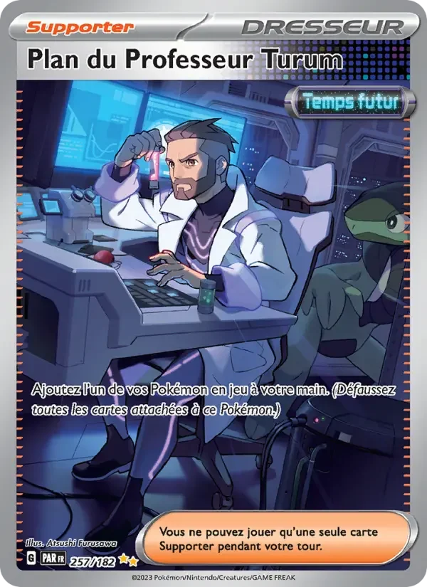 Carte Plan du Professeur Turum