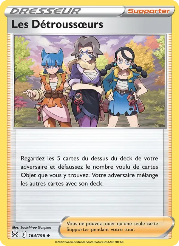 Carte Les Détroussœurs